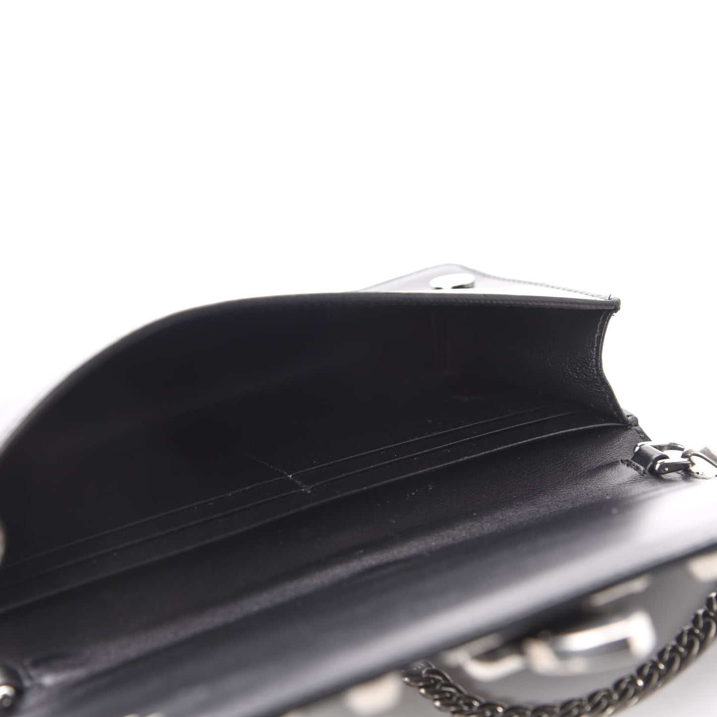 City Calfskin Cahier Studded Mini Bag Black
