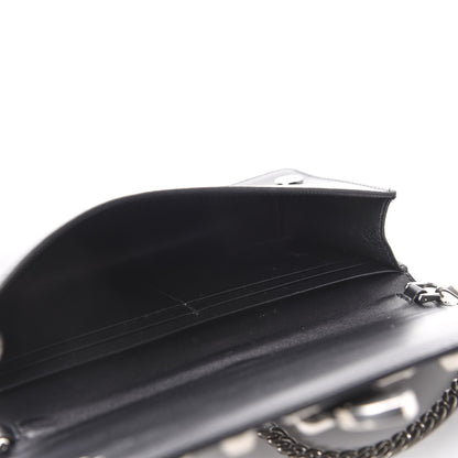 Prada City Calfskin Cahier Studded Mini Bag Black 5 of 9