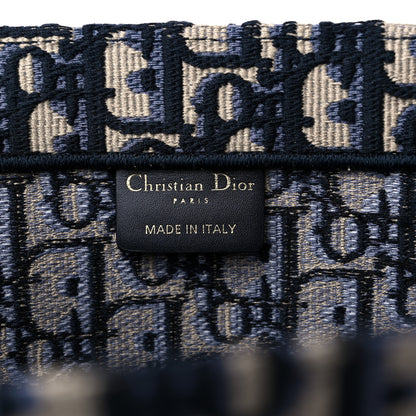 Christian Dior Oblique Medium Book Tote Blue Multicolor 6 of 9
