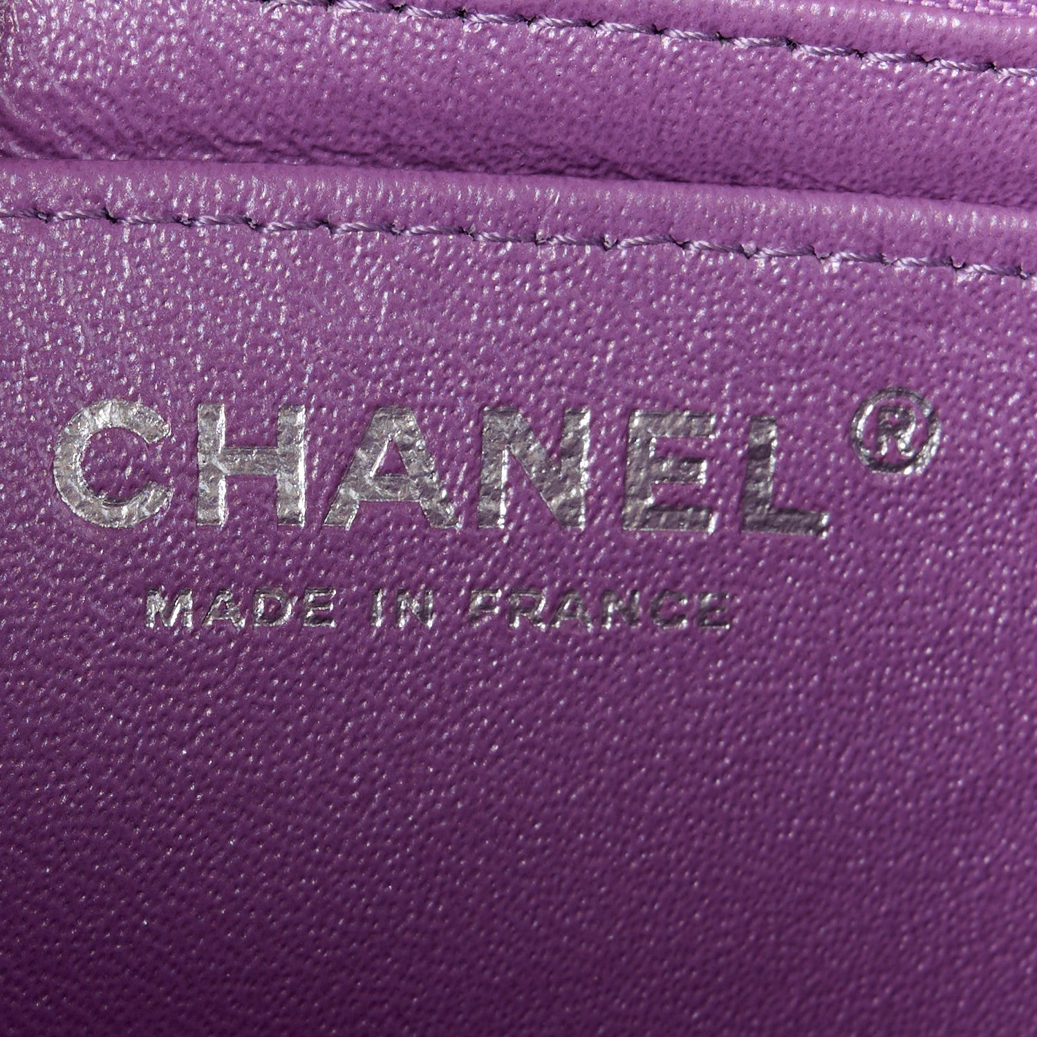 Chanel Tweed Quilted Mini Rectangular Flap Blue Pink Orange 7 of 12