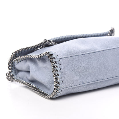 Stella McCartney Shaggy Deer Mini Falabella Shoulder Bag Duck Blue 7 of 9