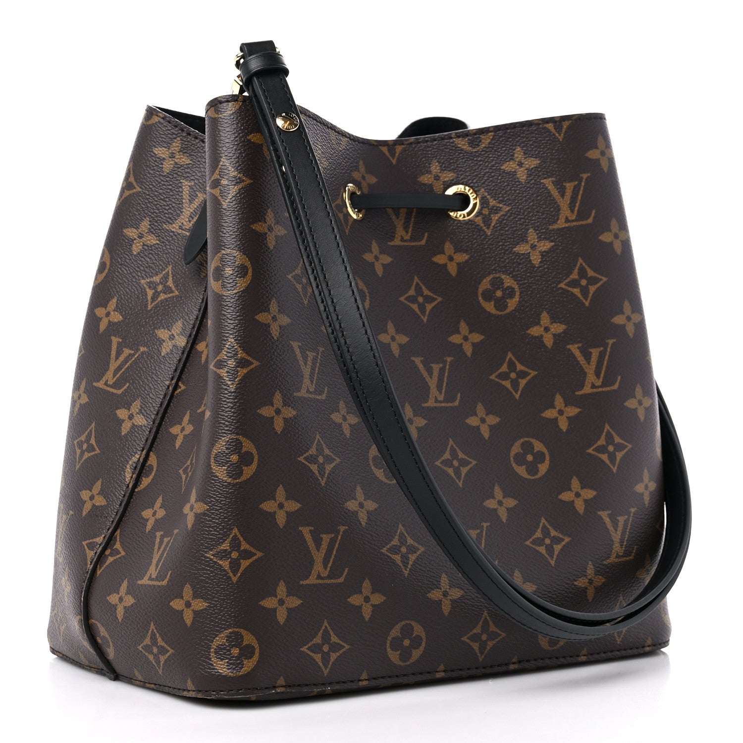 Louis Vuitton Monogram Neonoe MM Black 3 of 9