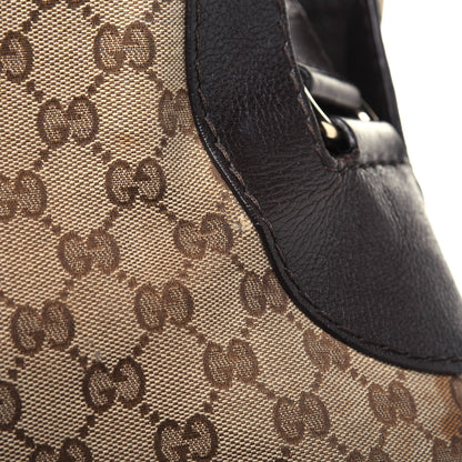 Gucci Monogram Charlotte Medium Hobo Brown 15 of 29