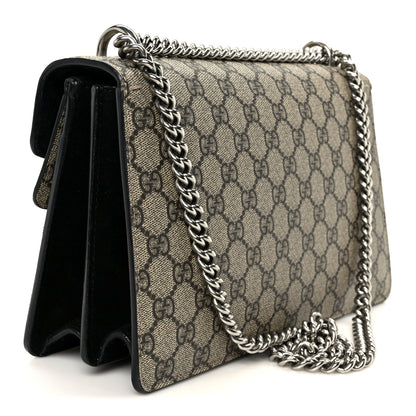 Gucci GG Supreme Monogram Small Dionysus Shoulder Bag Black 3 of 13