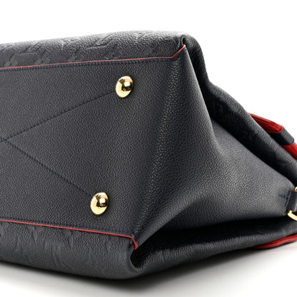 Louis Vuitton Empreinte Georges MM Marine Rouge 9 of 10
