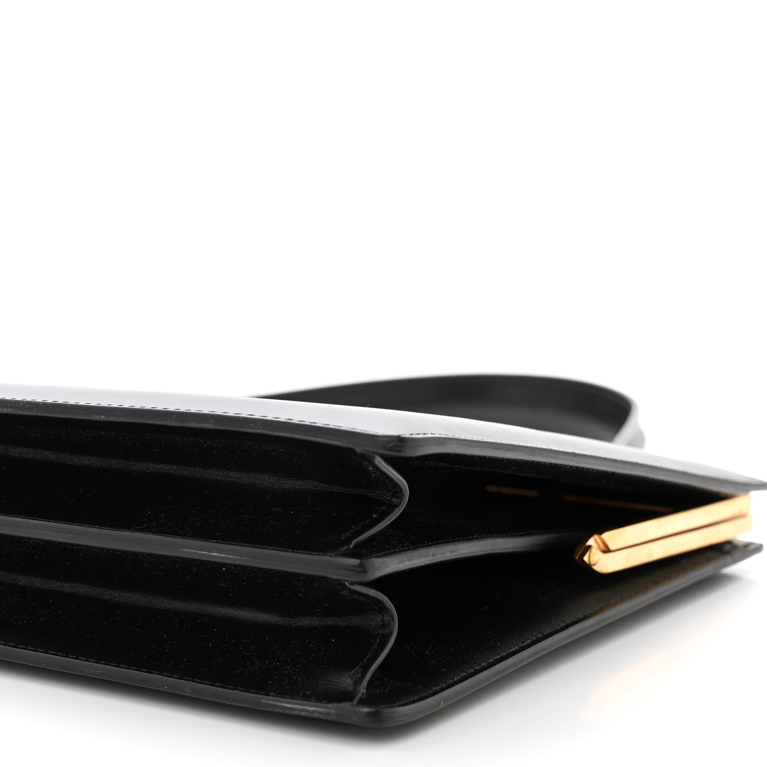 Celine Box Calfskin Medium Clasp Bag Black 11 of 11