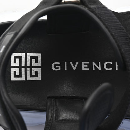 Givenchy Calfskin Canvas Braided Spectre Sandals 42 Black 9 of 11