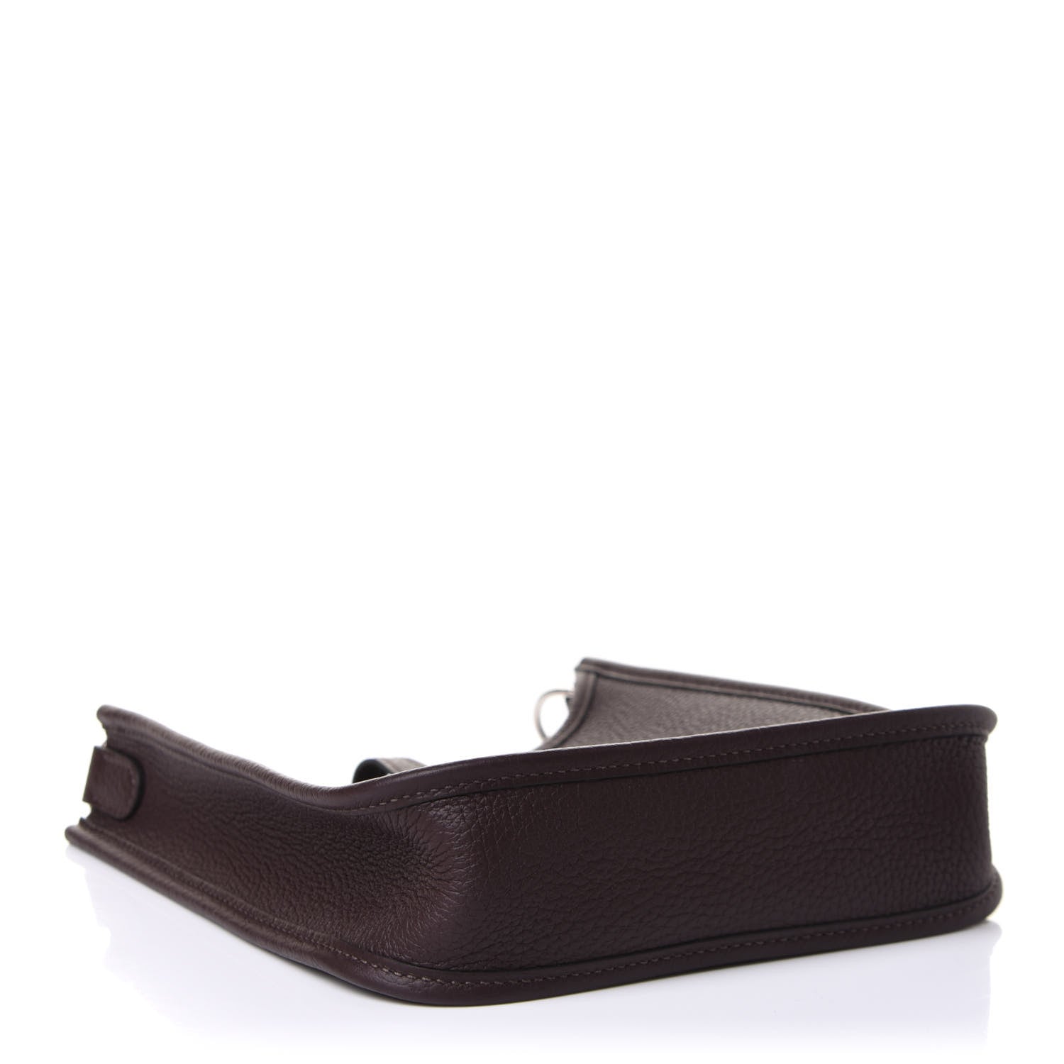 Hermes Taurillon Clemence Flipperball Sangle Evelyne TPM Rouge Sellier Caramel Nata Gold 3 of 10
