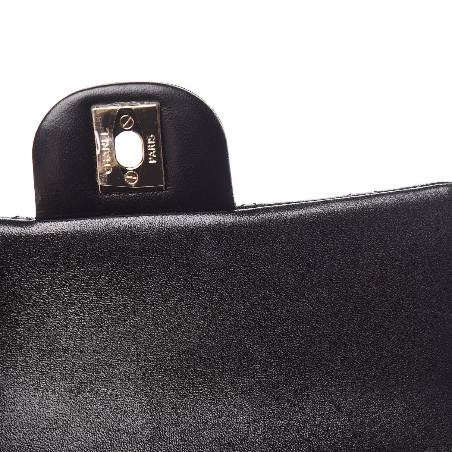 Chanel Lambskin Quilted Mini Rectangular Flap Black 11 of 11