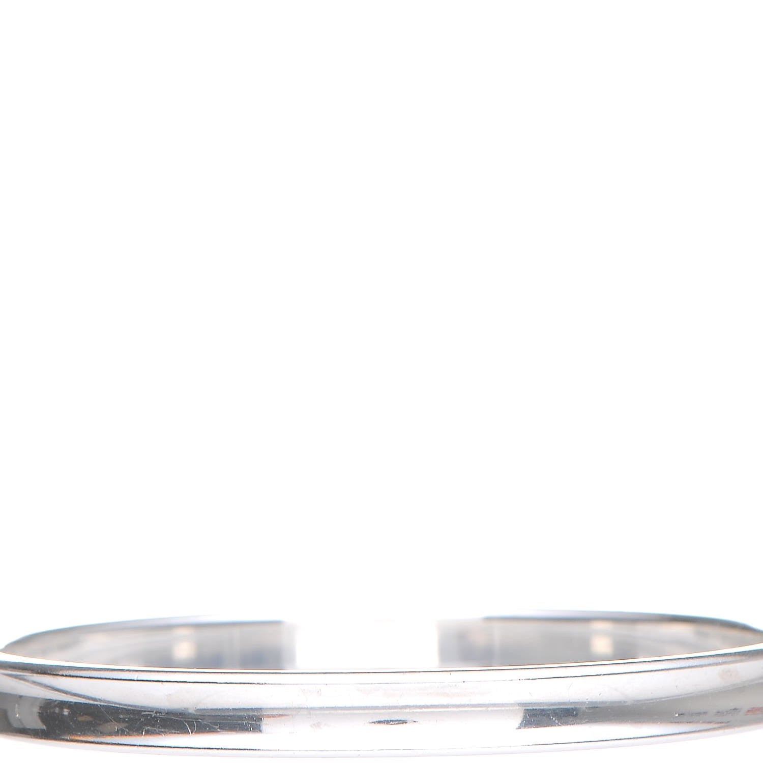Tiffany Sterling Silver Narrow 1837 Bangle Bracelet 4 of 4