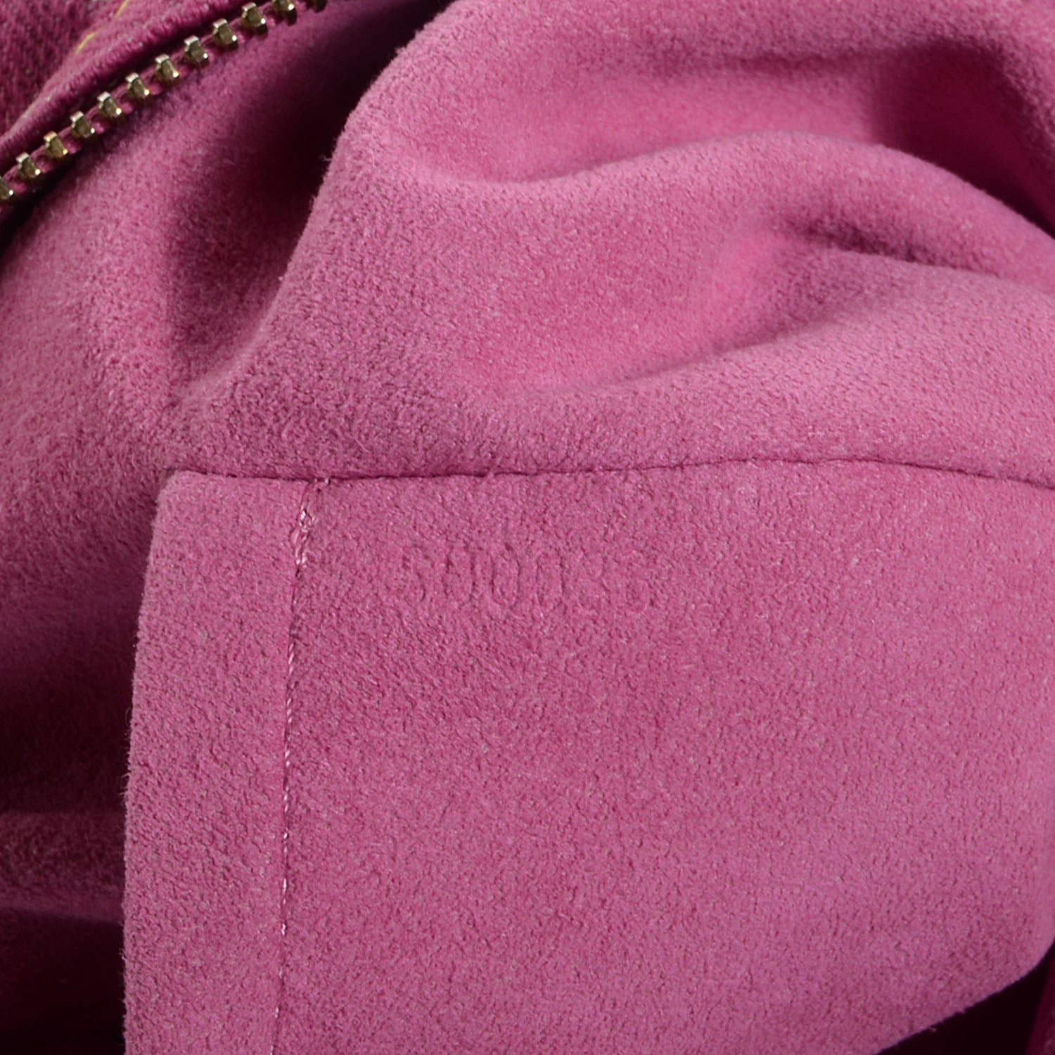 Louis Vuitton Denim Baggy PM Fuchsia 7 of 7