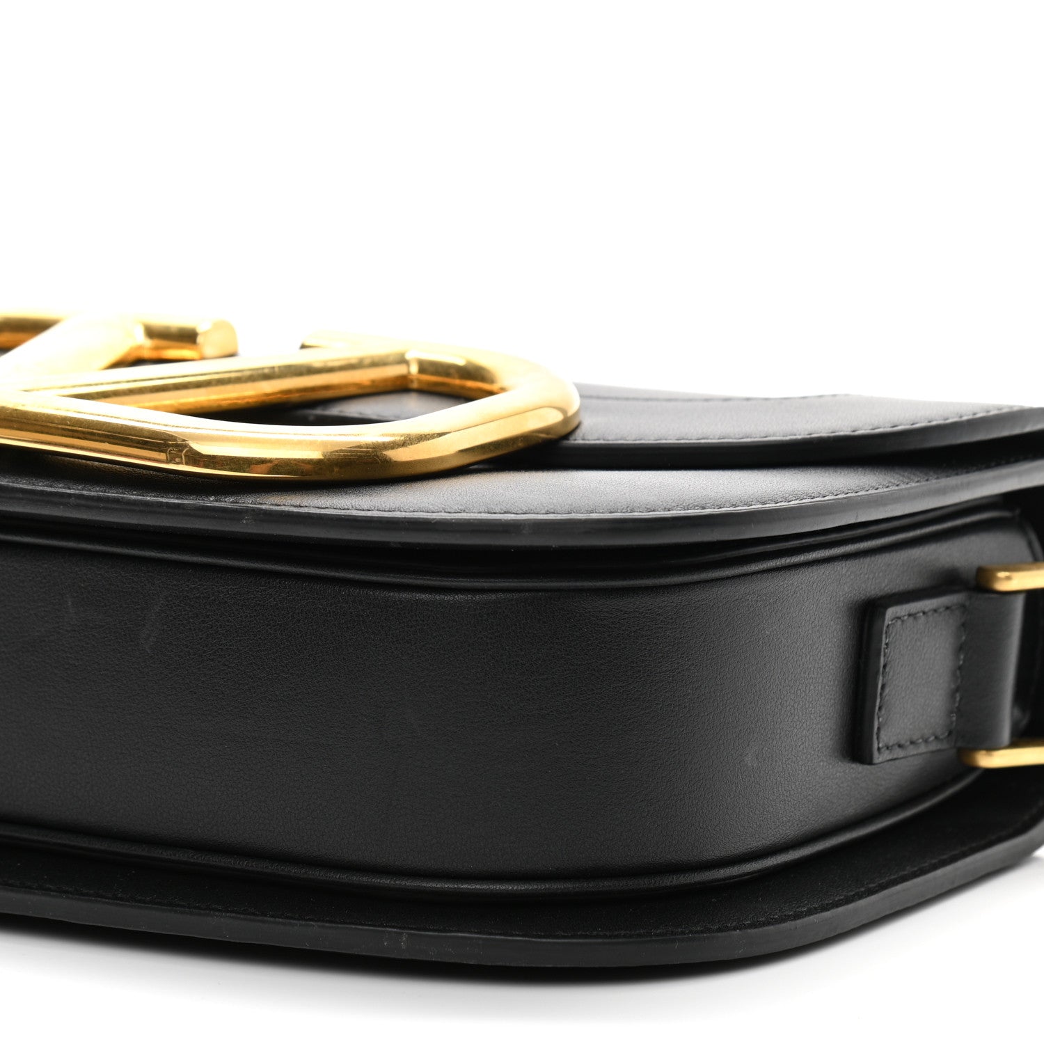 Valentino Garavani Smooth Calfskin Supervee Shoulder Bag Black 9 of 15