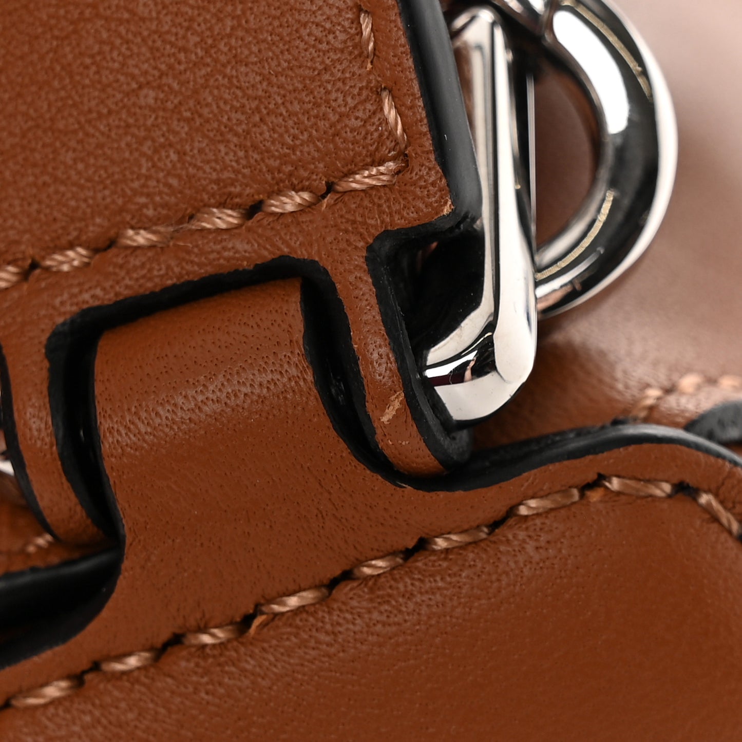 Calfskin Mini Puzzle Bag Tan