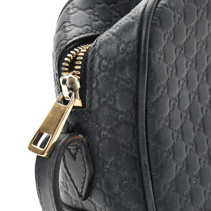 Gucci Soft Microguccissima Mini Bree Messenger Bag Blue 12 of 18