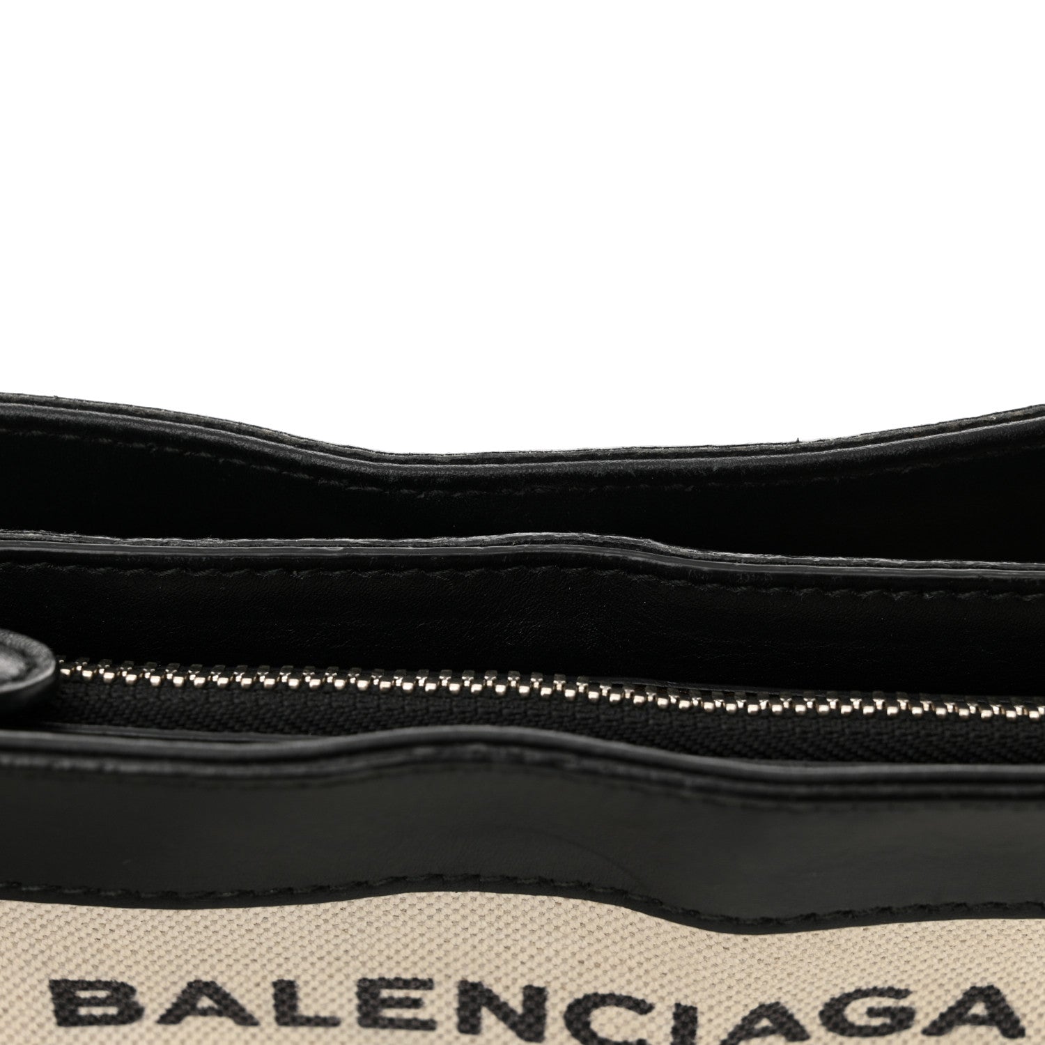 Balenciaga Cotton Canvas Pochette Crossbody Bag Black 14 of 19