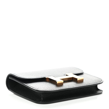 Hermes Epsom Constance Slim Wallet Black 5 of 7
