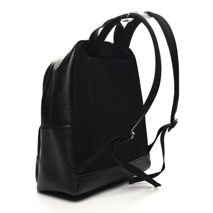 Louis Vuitton Calfskin Monogram Shadow Racer Backpack Black 3 of 9