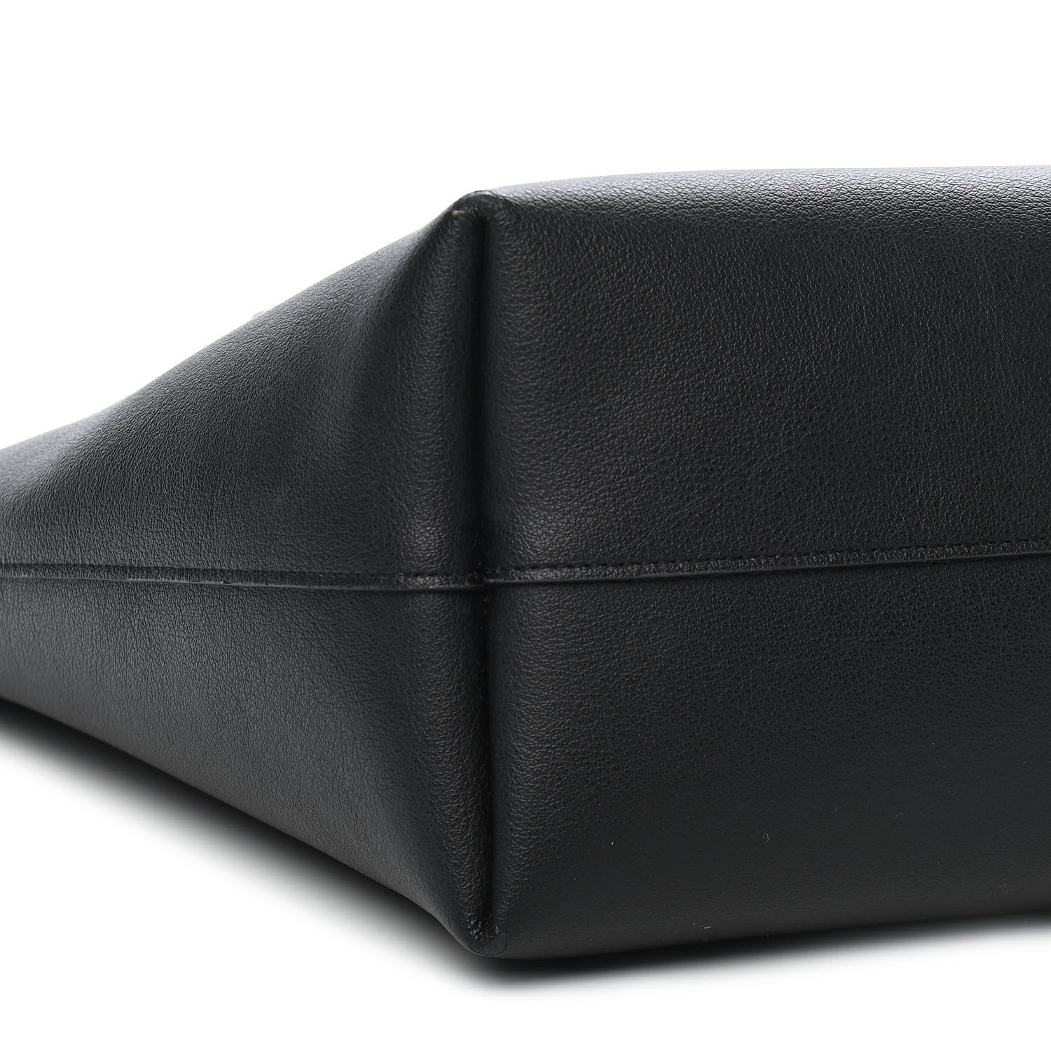Saint Laurent Calfskin Large Shopping Tote Black 8 of 11