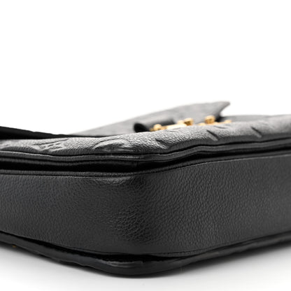 Louis Vuitton Empreinte Pochette Metis Black 8 of 10