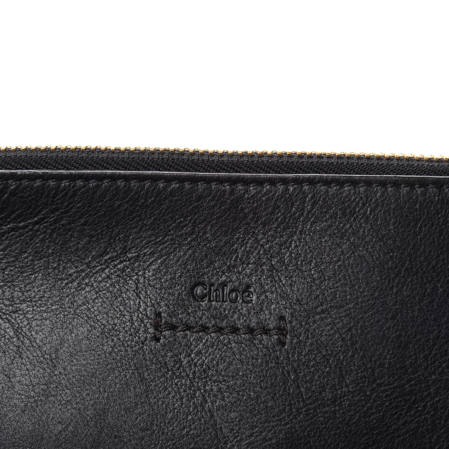 Chloe Smooth Calfskin Medium Vick Tote Black 8 of 9