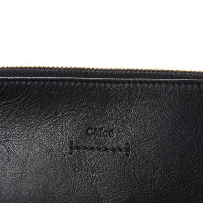 Chloe Smooth Calfskin Medium Vick Tote Black 8 of 9