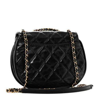 Chanel Glazed Calfskin Quilted Small Bubble CC Flap Black 3 of 10
