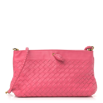 Bottega Veneta Nappa Intrecciato Mini Shoulder Bag Antique Pink 1 of 10