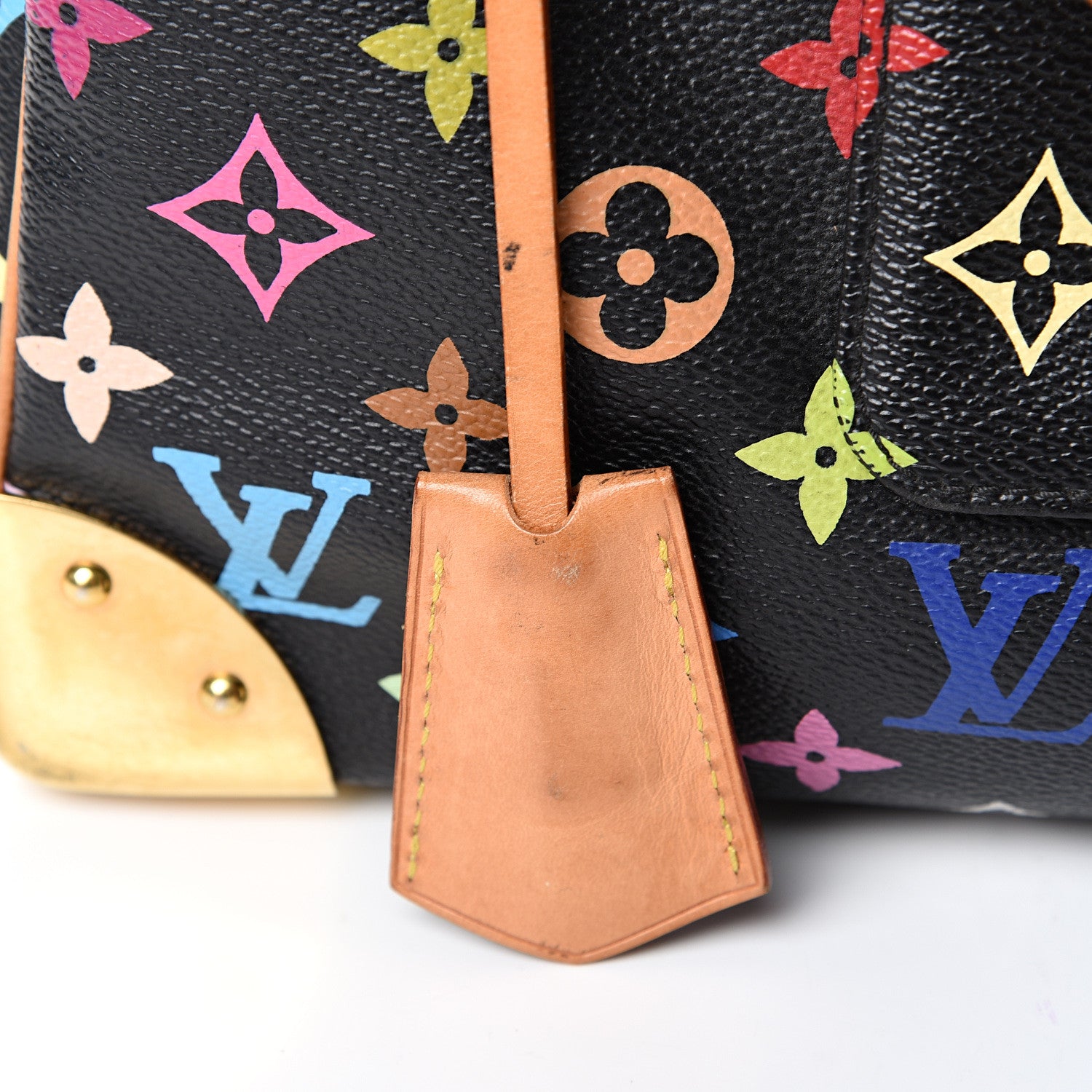 Louis Vuitton Monogram Multicolor Speedy 30 Black 15 of 17