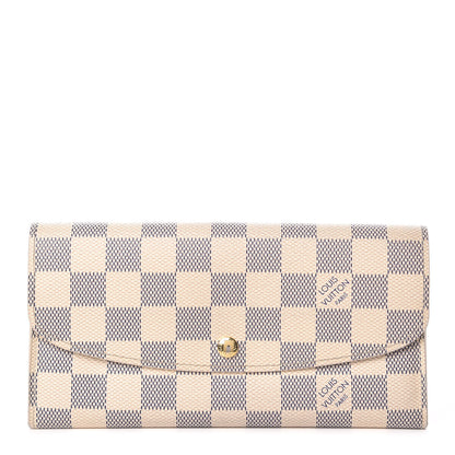 Louis Vuitton Damier Azur Emilie Wallet 1 of 13