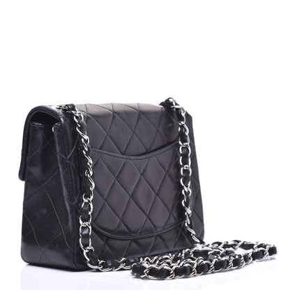 Chanel Lambskin Quilted Mini Square Flap Black 3 of 17