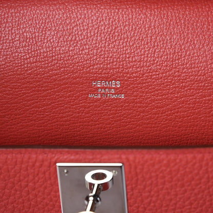 Hermes Taurillon Clemence Jypsiere 28 Bougainvillea 6 of 9