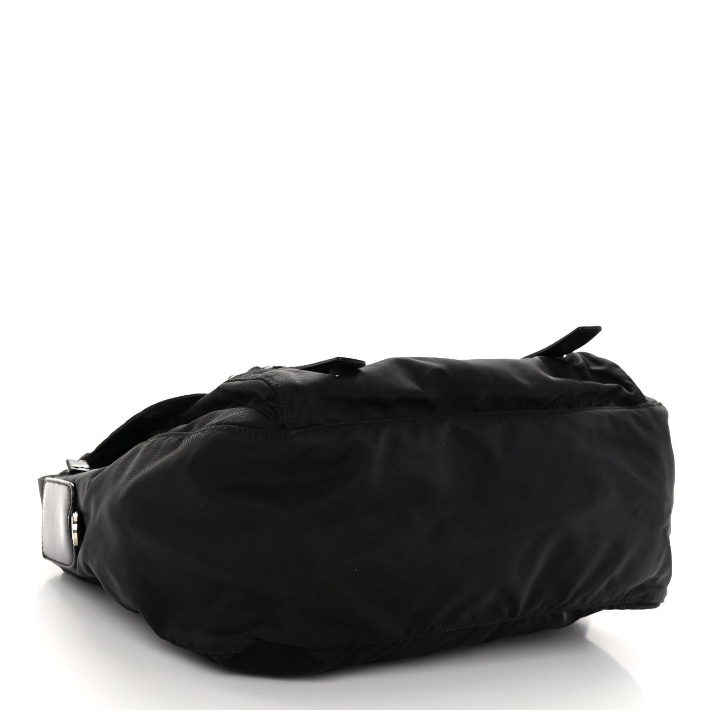 Tessuto Nylon Messenger Bag Black
