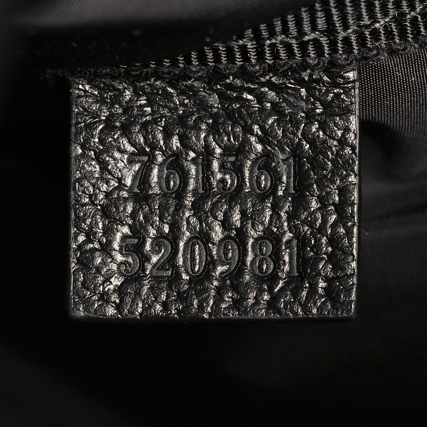 GG Crystal Monogram Web Backpack Black