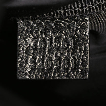 Gucci GG Crystal Monogram Web Backpack Black 7 of 10