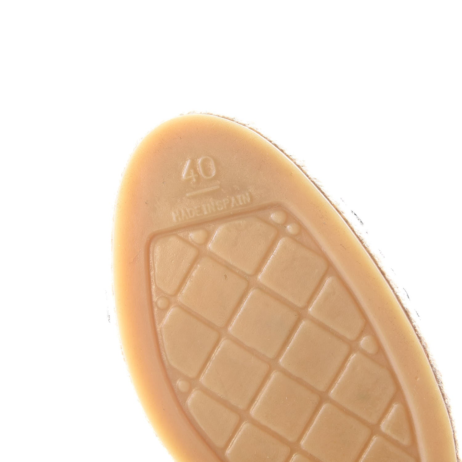 Chanel Lambskin CC Espadrilles 40 Black 6 of 10
