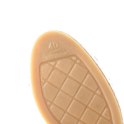 Chanel Lambskin CC Espadrilles 40 Black 6 of 10
