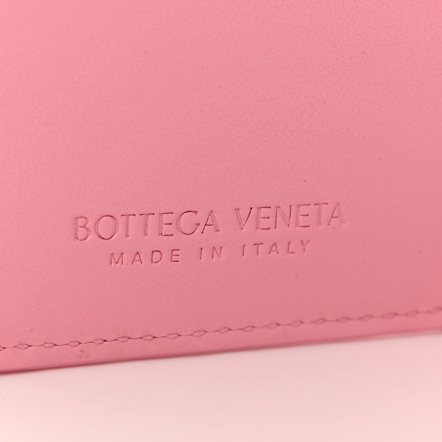 Bottega Veneta Nappa Intrecciato Cassette Bifold Zip Wallet Ribbon 6 of 7