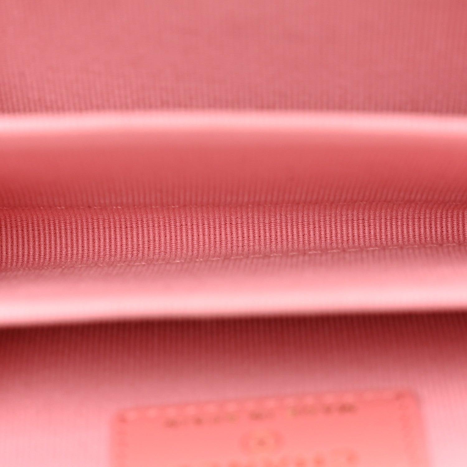 Chanel Caviar Quilted Zip Coin Purse Pink 5 of 9