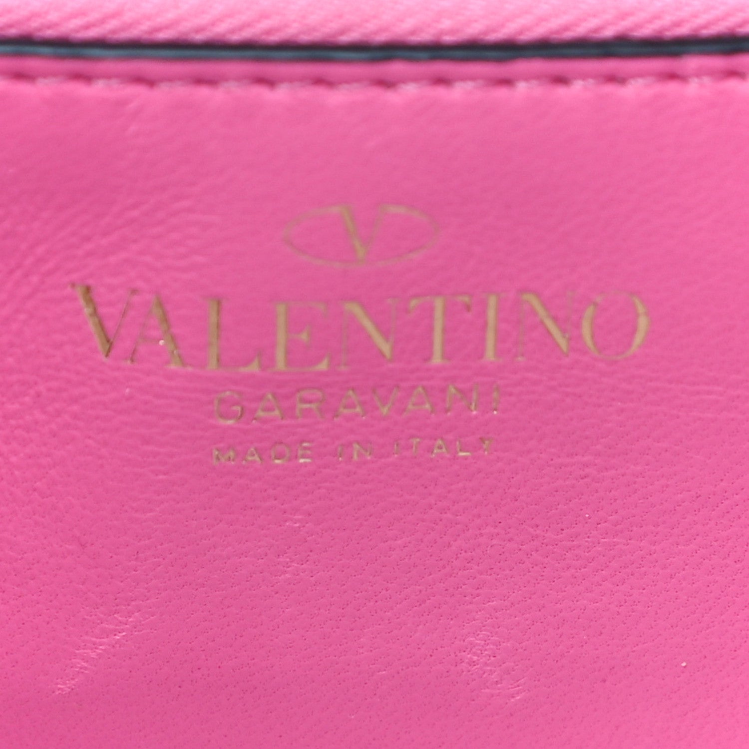 Valentino Garavani Nappa Stud Sign Shoulder Bag Feminine Pink 6 of 9