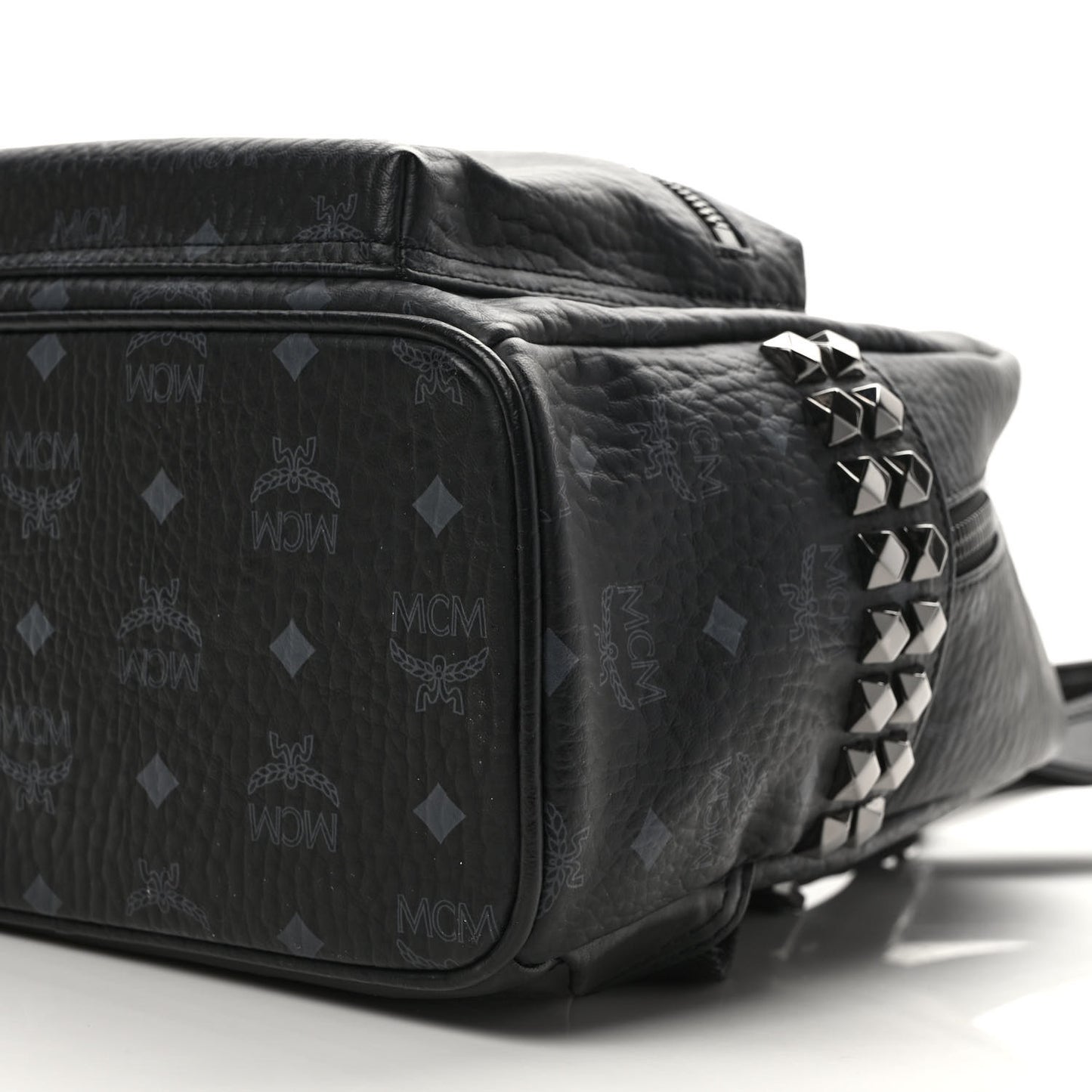 Visetos Small Side Stud Stark Backpack Black