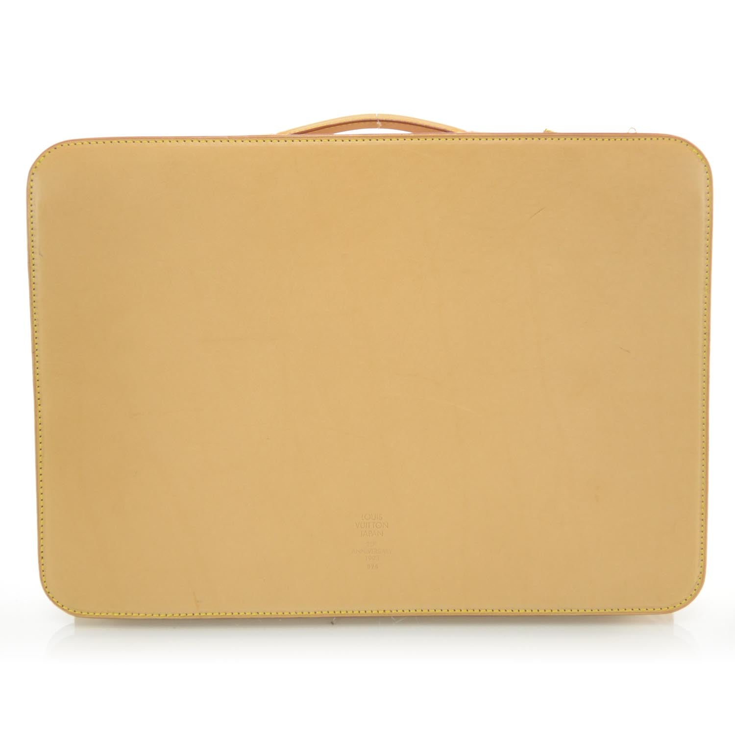 Louis Vuitton Baltik Vachetta Leather Document Case 1 of 7