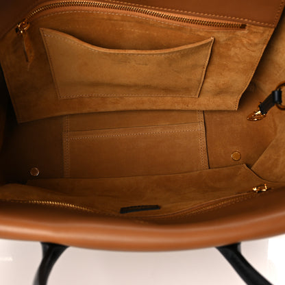 Louis Vuitton Monogram Cuir Orfevre Tote W PM Noisette 5 of 7