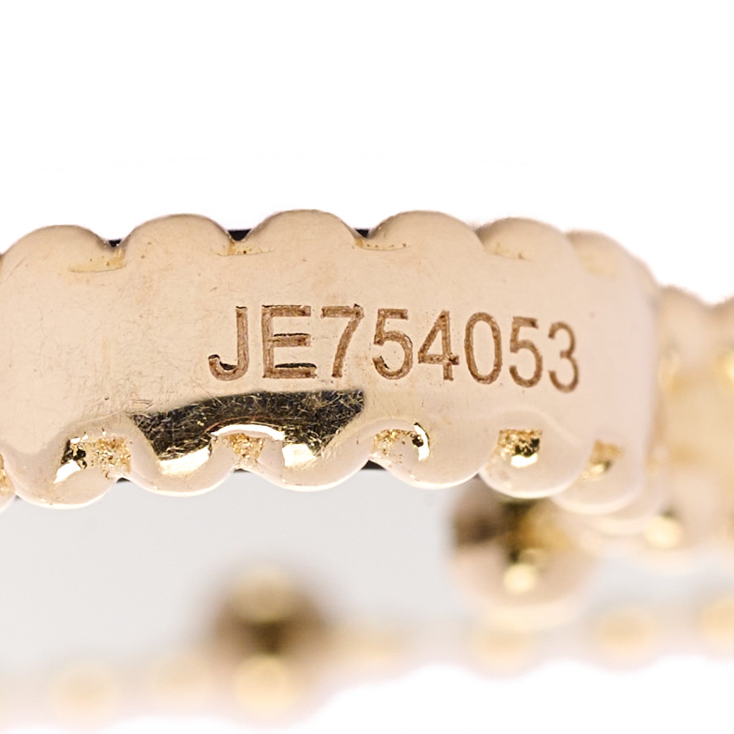 Van Cleef & Arpels 18K Yellow Gold Black Onyx 5 Motifs Vintage Alhambra Bracelet 5 of 6