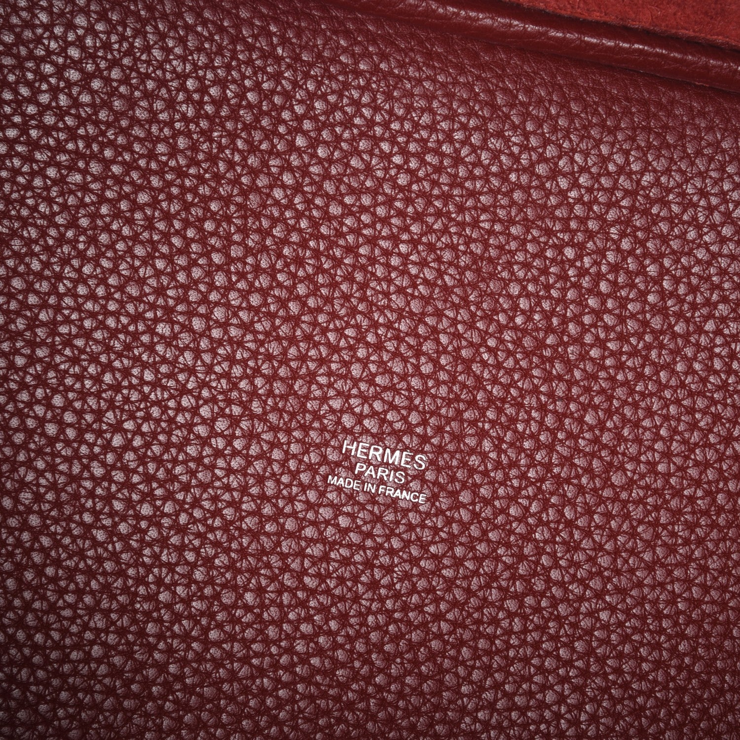 Hermes Taurillon Clemence Swift Picotin Lock 22 MM Rouge H Brique 6 of 14