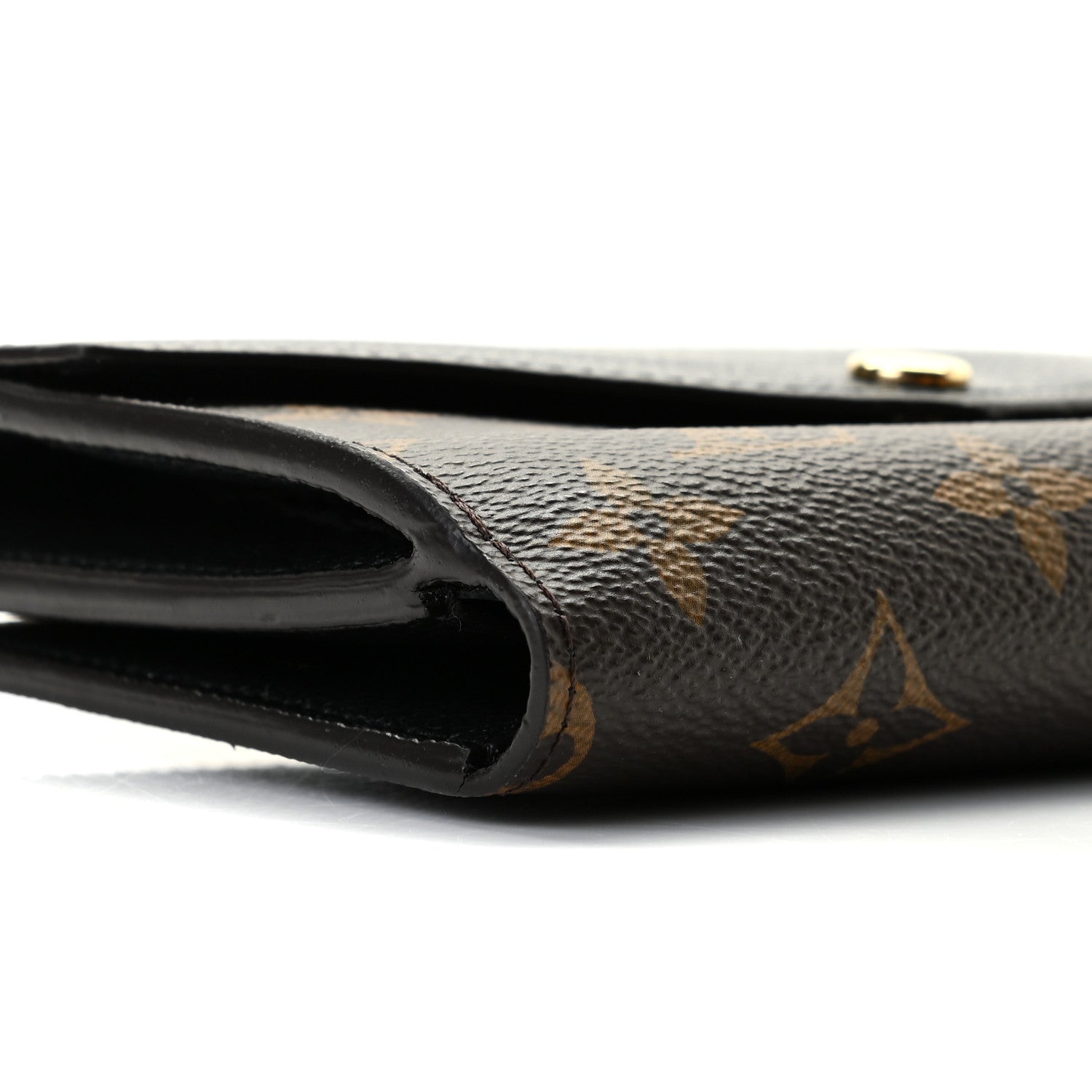 Louis Vuitton Monogram Pallas Compact Wallet Black 9 of 10