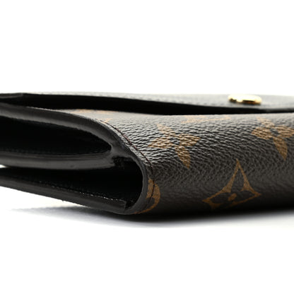Louis Vuitton Monogram Pallas Compact Wallet Black 9 of 10