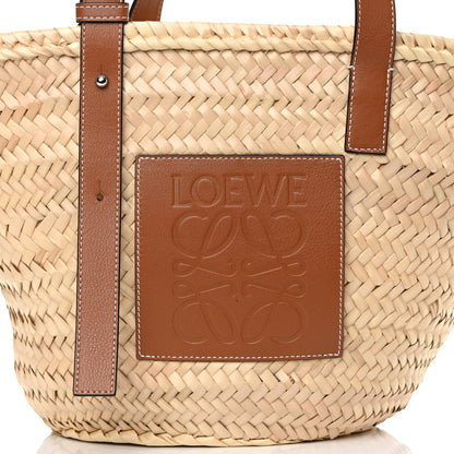 Loewe Raffia Basket Tote Bag Natural Tan 5 of 12
