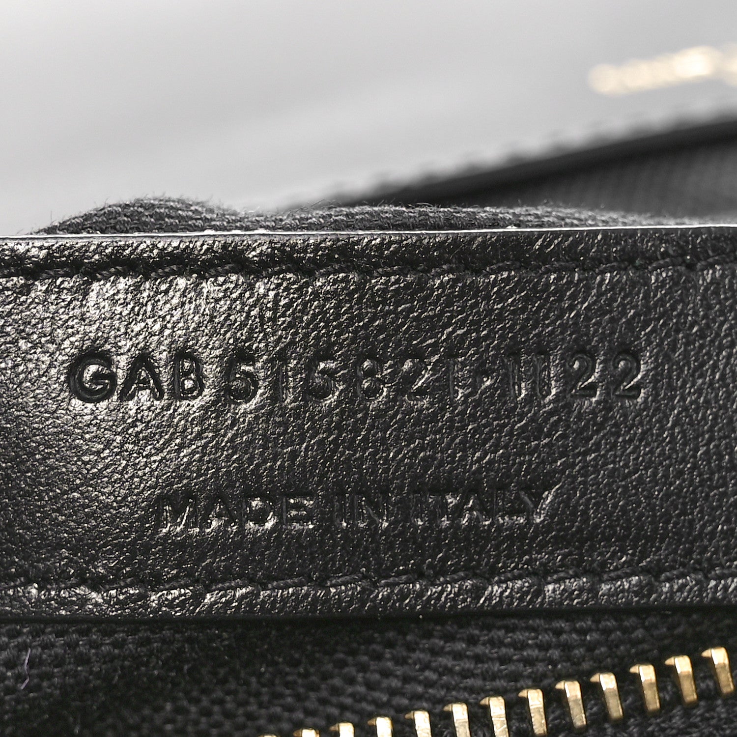 Saint Laurent Raffia Monogram Medium Jamie Black 7 of 11