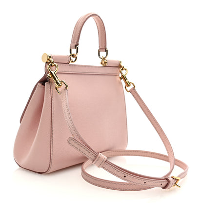 Dolce & Gabbana Dauphine Small Miss Sicily Satchel Pink 4 of 10