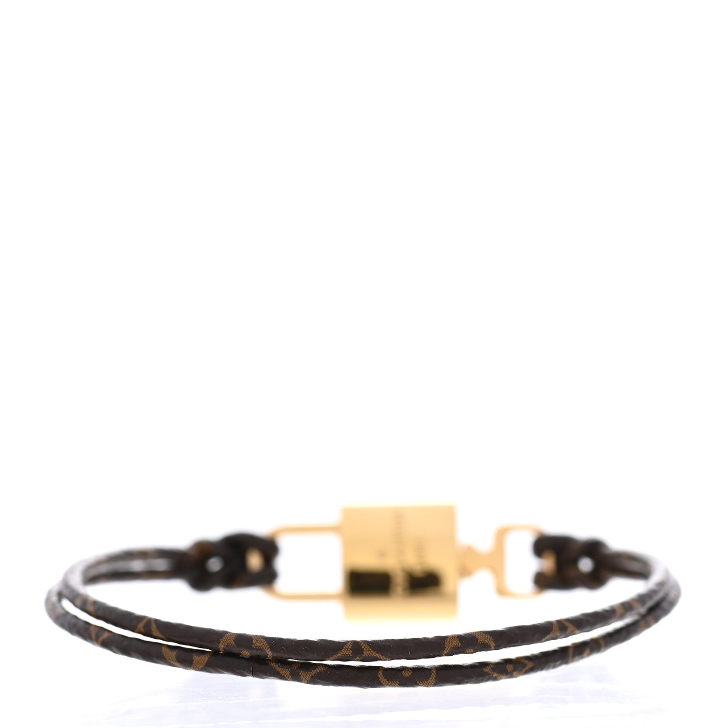 Louis Vuitton Monogram Lockit Bracelet 3 of 4
